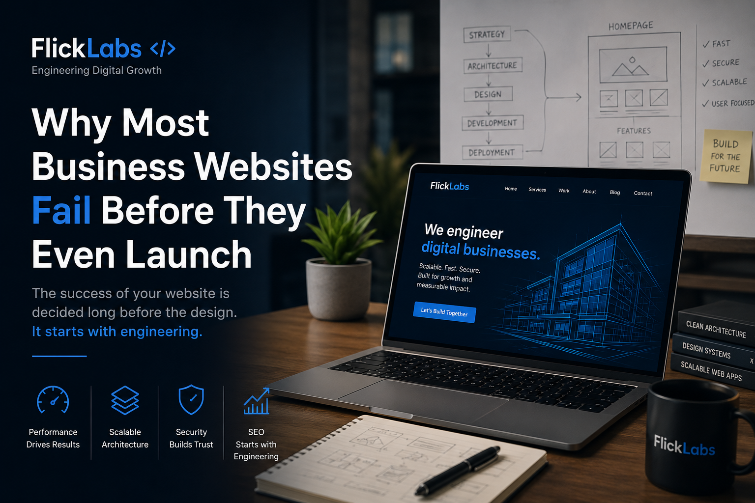 Why Most Business Websites Fail Before They Even Launch?